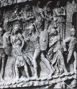 unknow artist Caught Women and Children, relief at the Pillar of Marcus Aurelius. Rome oil painting picture wholesale